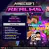 Minecraft Realms Plus 10 คน - 30 วัน (ต่ออายุได้)