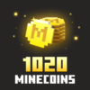 เติมเหรียญ 1020 Minecoins